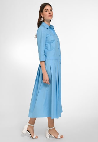 Emilia Lay Shirt Dress in Blue