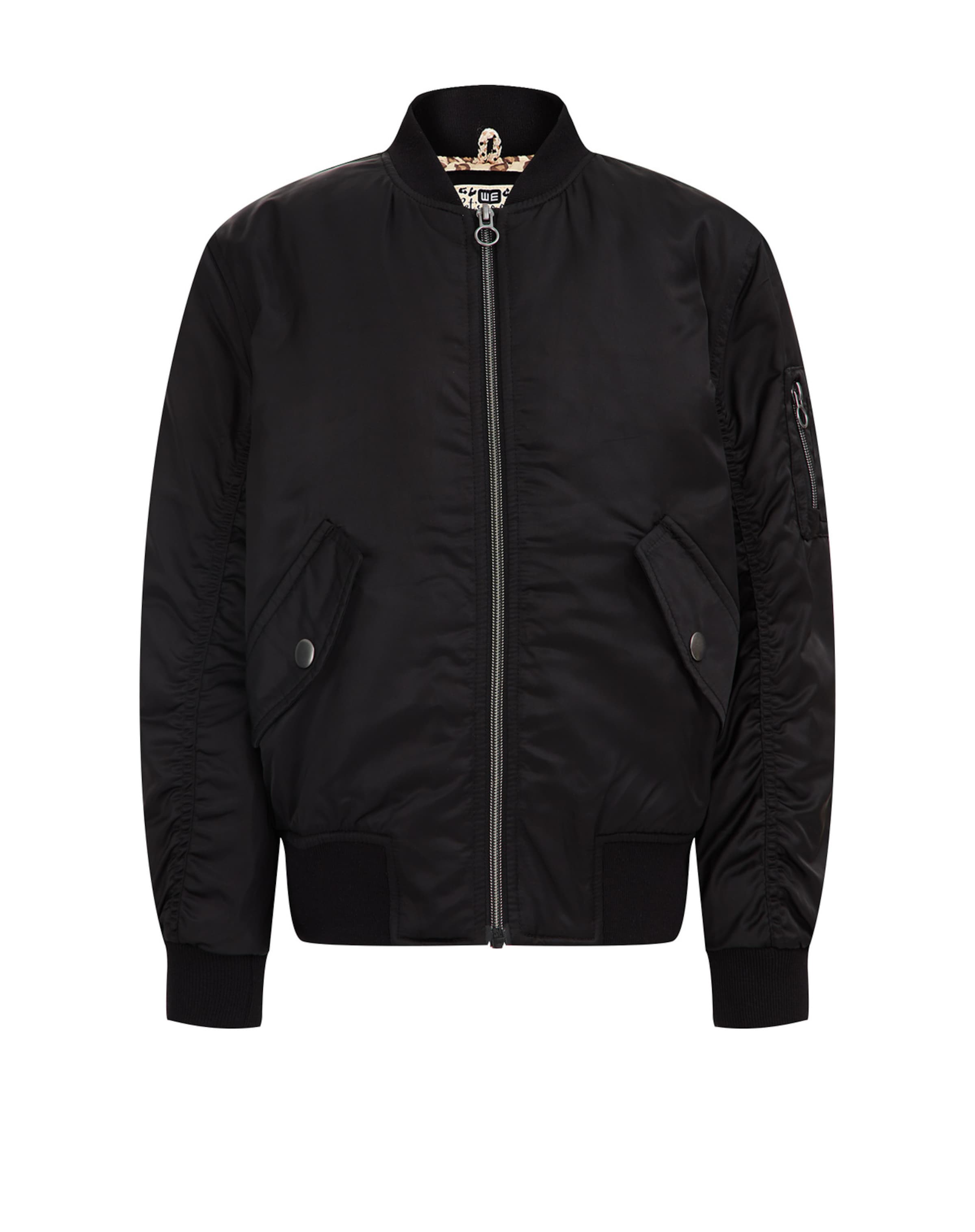 WE Fashion Kurtka przejściowa w kolorze czarny: przód