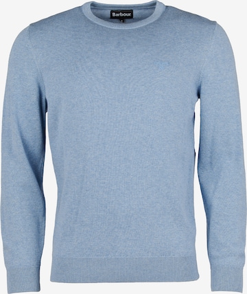 Barbour Sweater in Blue: front