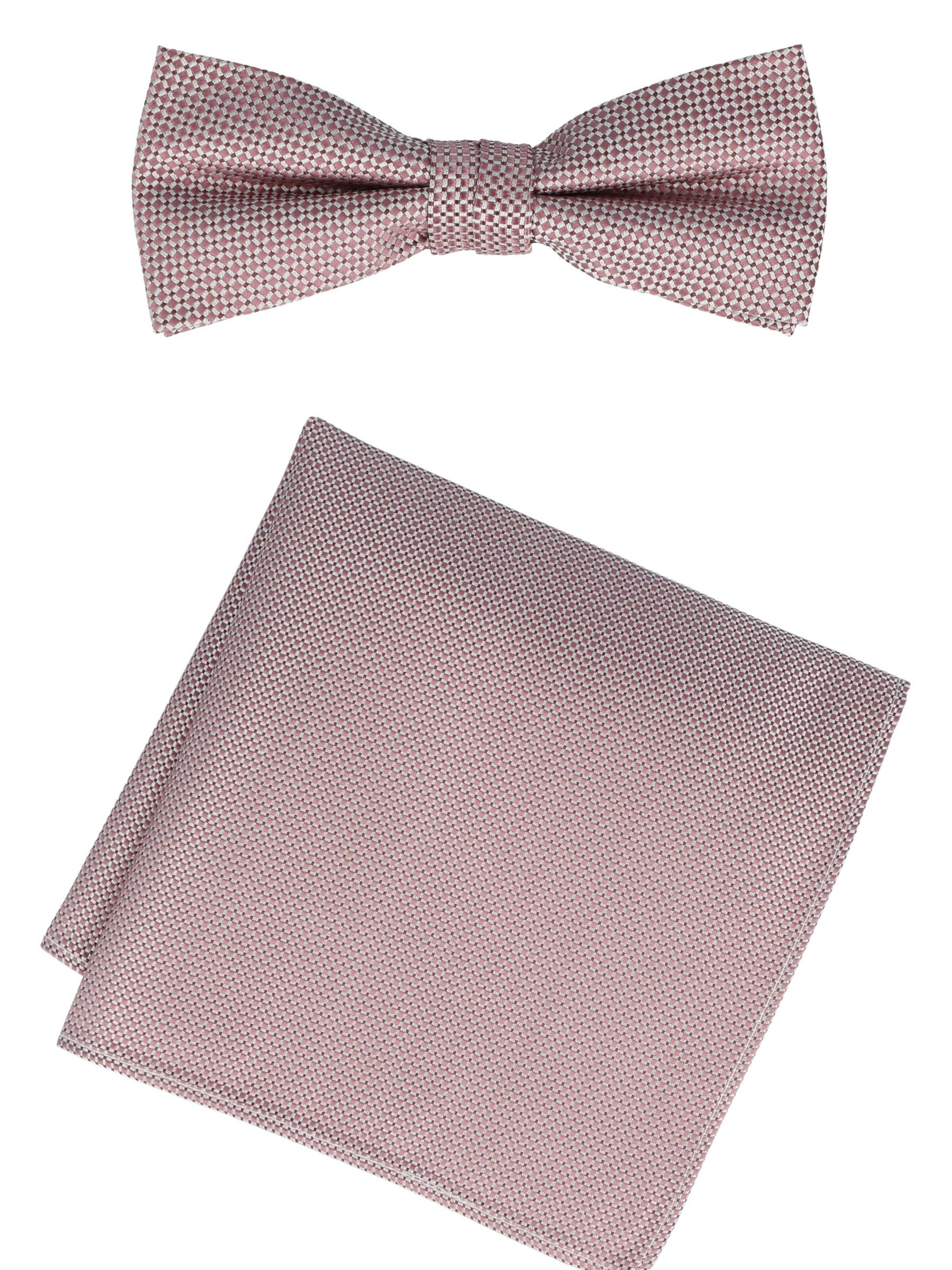 WILLEN Bow Tie 'Pastell Uninah' in Pink: front