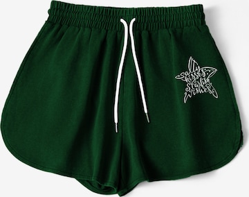 Loosefit Pantalon GORHEY en vert : devant