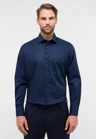 ETERNA Comfort fit Zakelijk overhemd in Blauw: voorkant