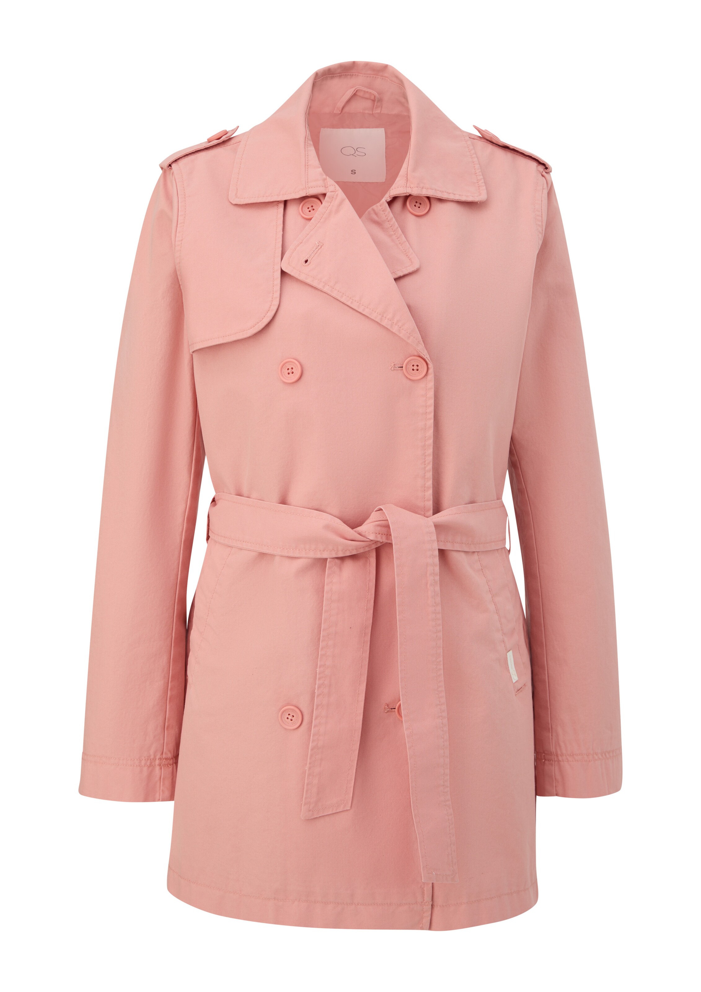 QS Übergangsmantel in Orange: Vorderseite