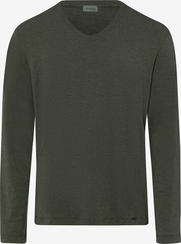 T-Shirt 'Casuals' Hanro en vert : devant