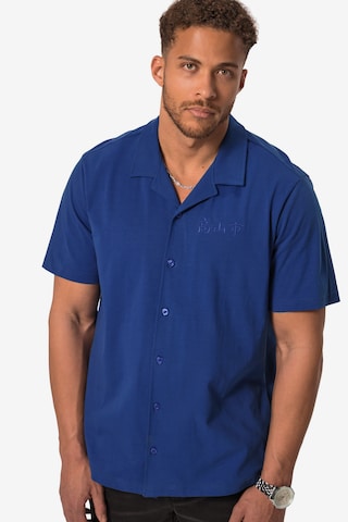 STHUGE Comfort fit Overhemd in Blauw: voorkant