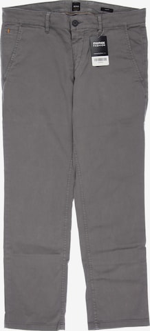 BOSS Orange Pants in 33 in Grey: front