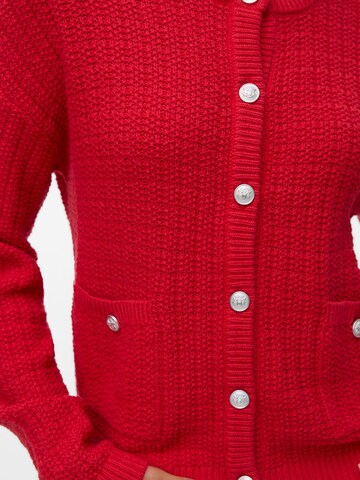 VERO MODA Cardigan 'VMHARPER' i rød