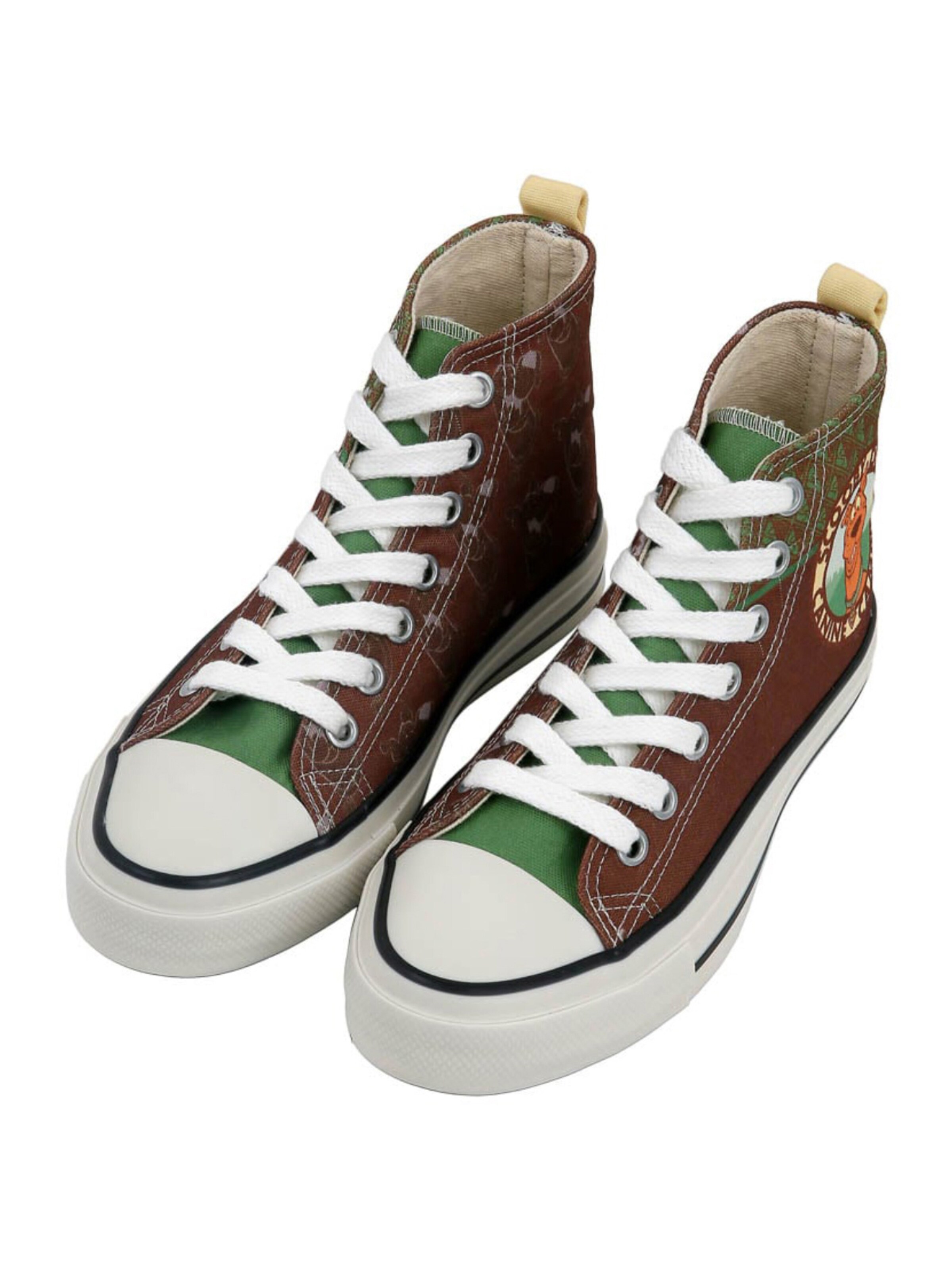 DOGO High-Top Sneakers in Brown