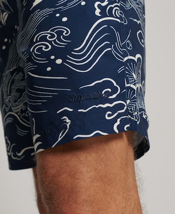 Superdry Board Shorts in Blue