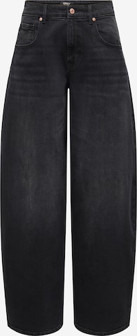 ONLYBaggy Traperice 'ONLTAMY' - crna boja: prednji dio