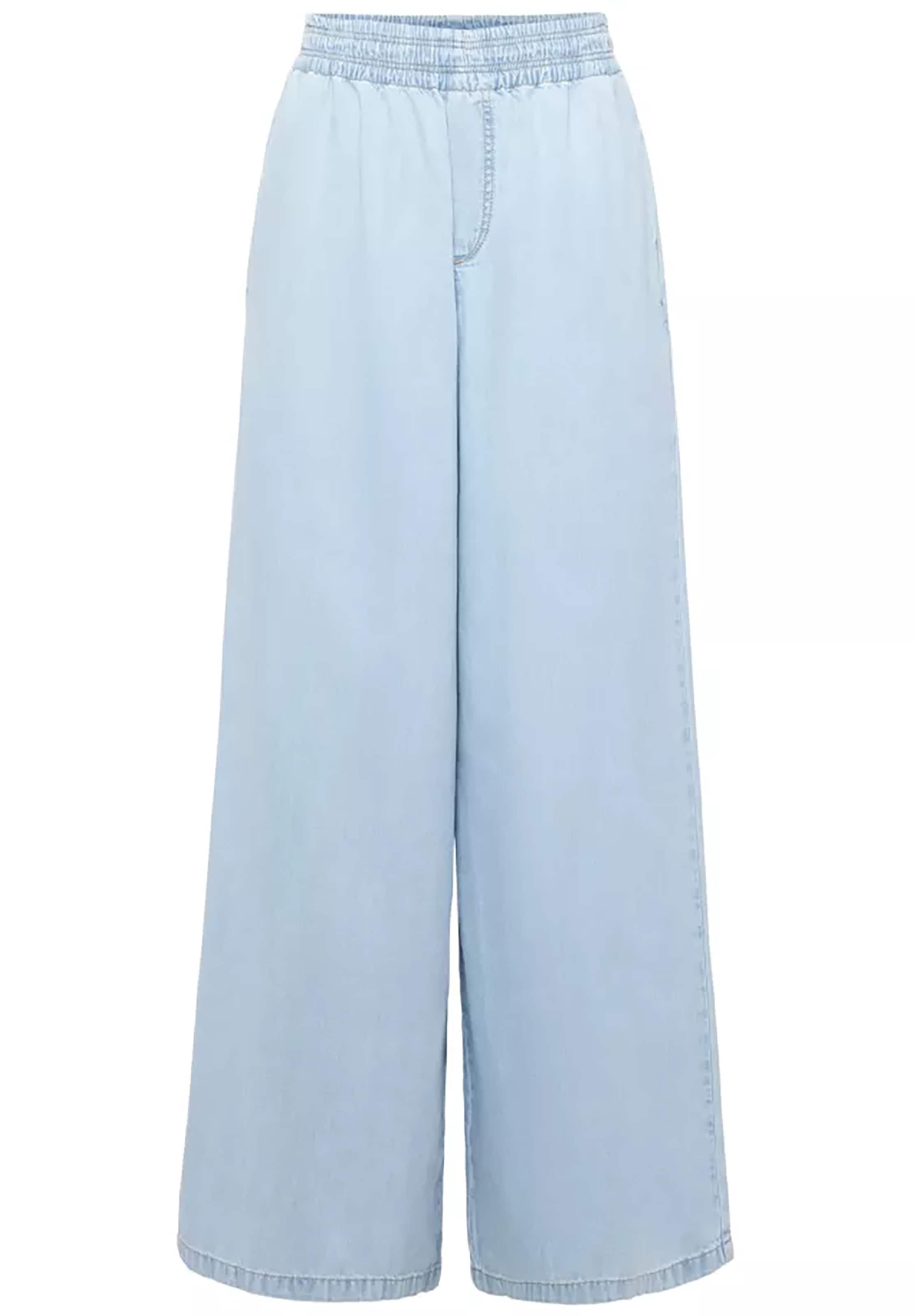 DRYKORN Loose fit Pants 'Ceiling' in Blue: front