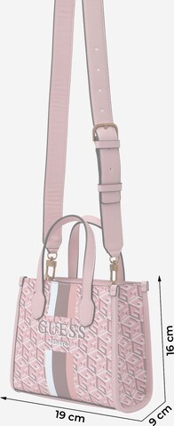 GUESS Handtasche 'Silvana' in Pink