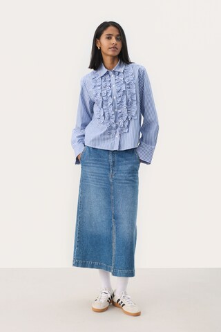 Part Two Bluse 'PranveraPW' in Blau