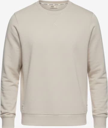 Ombre Sweatshirt in Beige: voorkant