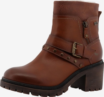 Bottines 'Leila' MUSTANG en marron : devant