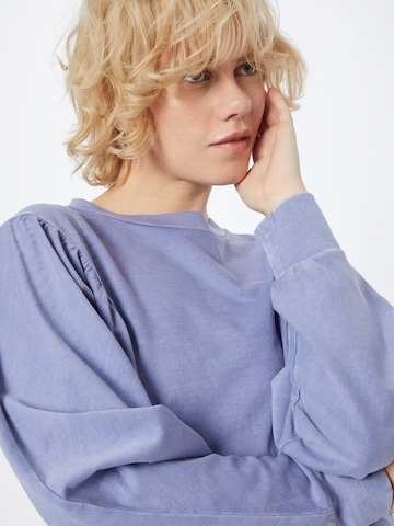 QS Sweatshirt in Lila