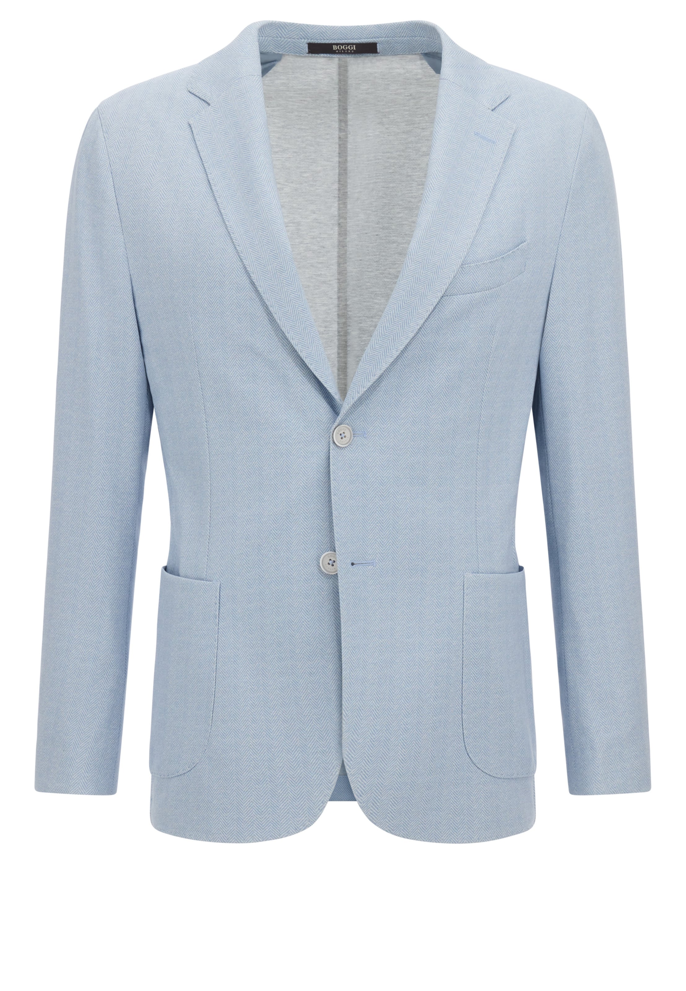 Slim fit Giacca da completo di Boggi Milano in blu: frontale