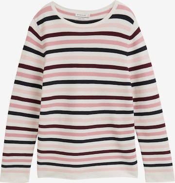 TOM TAILOR Sweter w kolorze różowy: przód