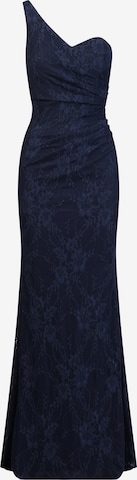 Kraimod - Vestido de noche en azul: frente