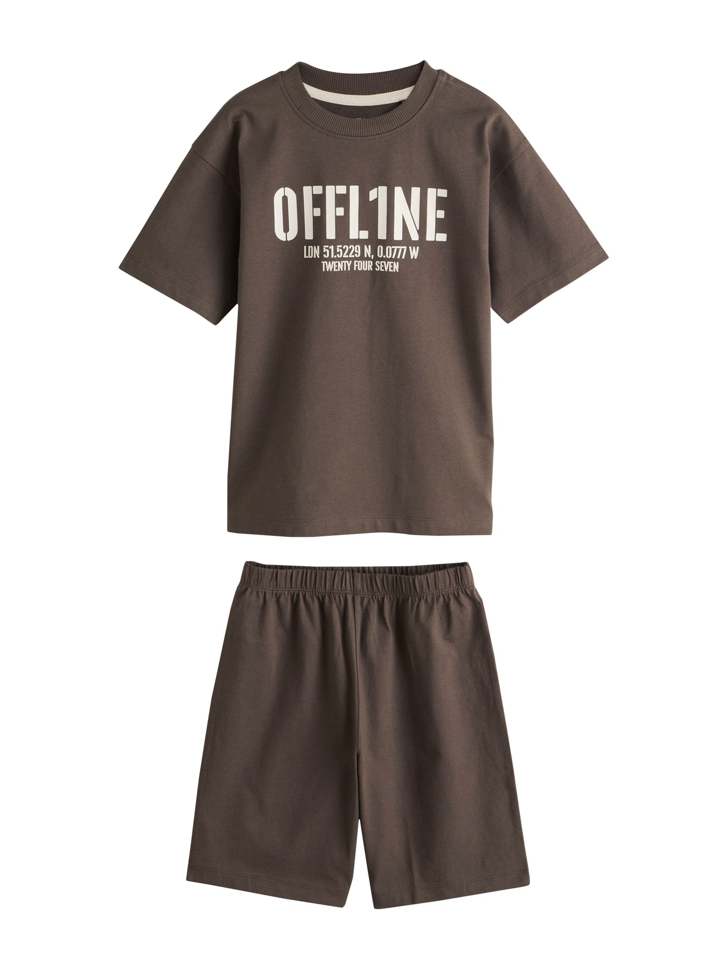 Next Schlafanzug in Braun