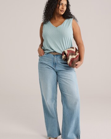 WE Fashion Топ в зелено