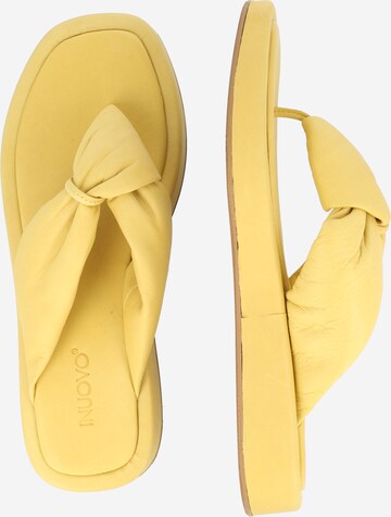 INUOVO Flip-Flops i gul