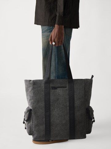 KARL LAGERFELD JEANS Nakupovalna torba | črna barva: sprednja stran