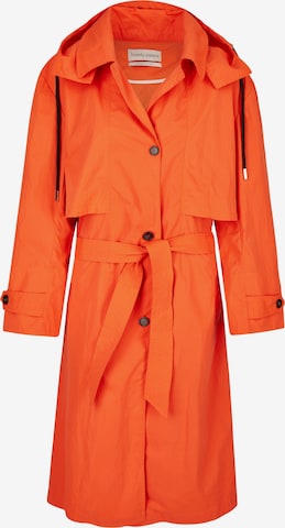 Lovely Sisters Between-Seasons Coat 'Celine' in Orange: front