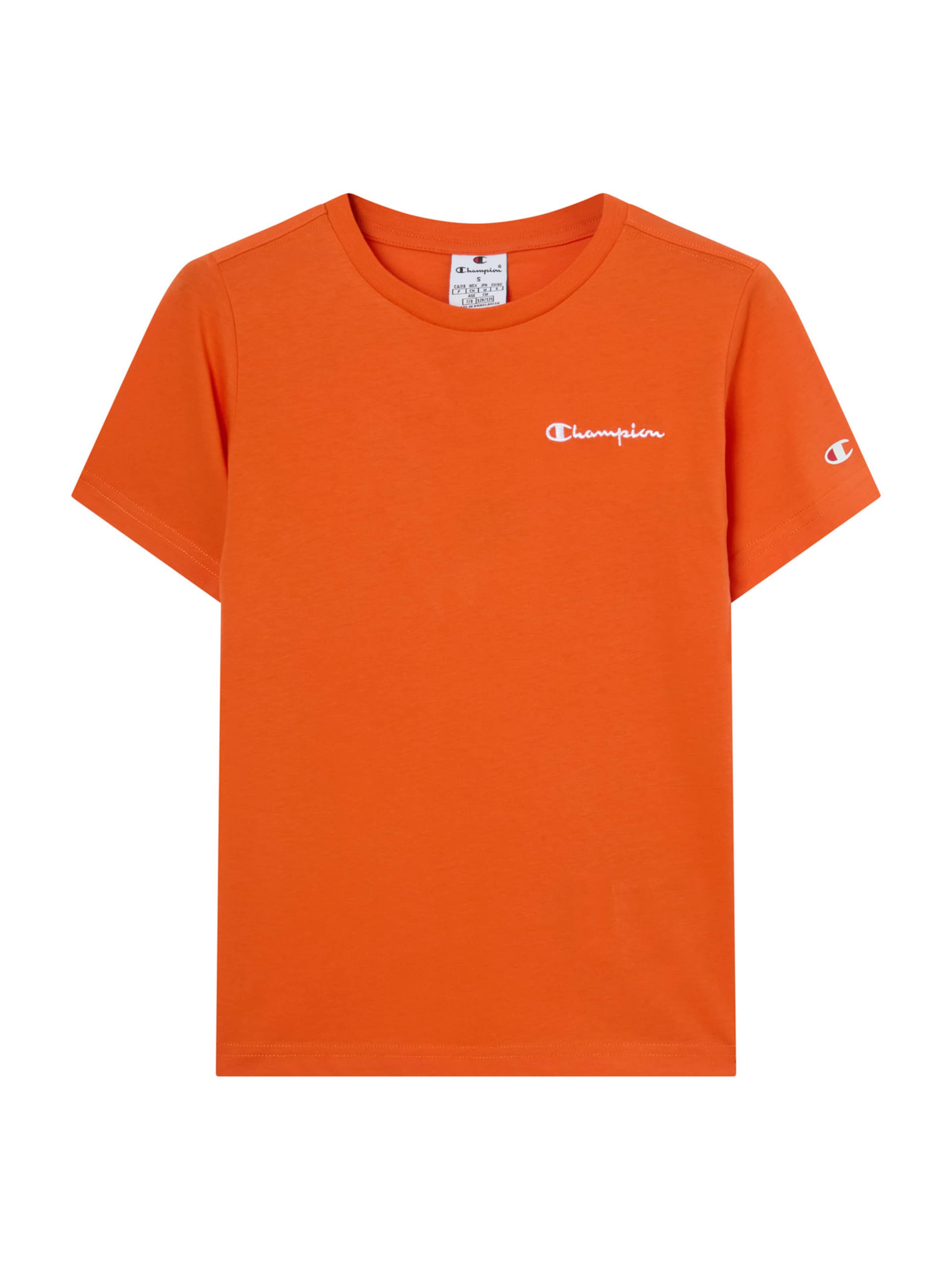 Champion Authentic Athletic Apparel Shirt in Orange / White, Item view