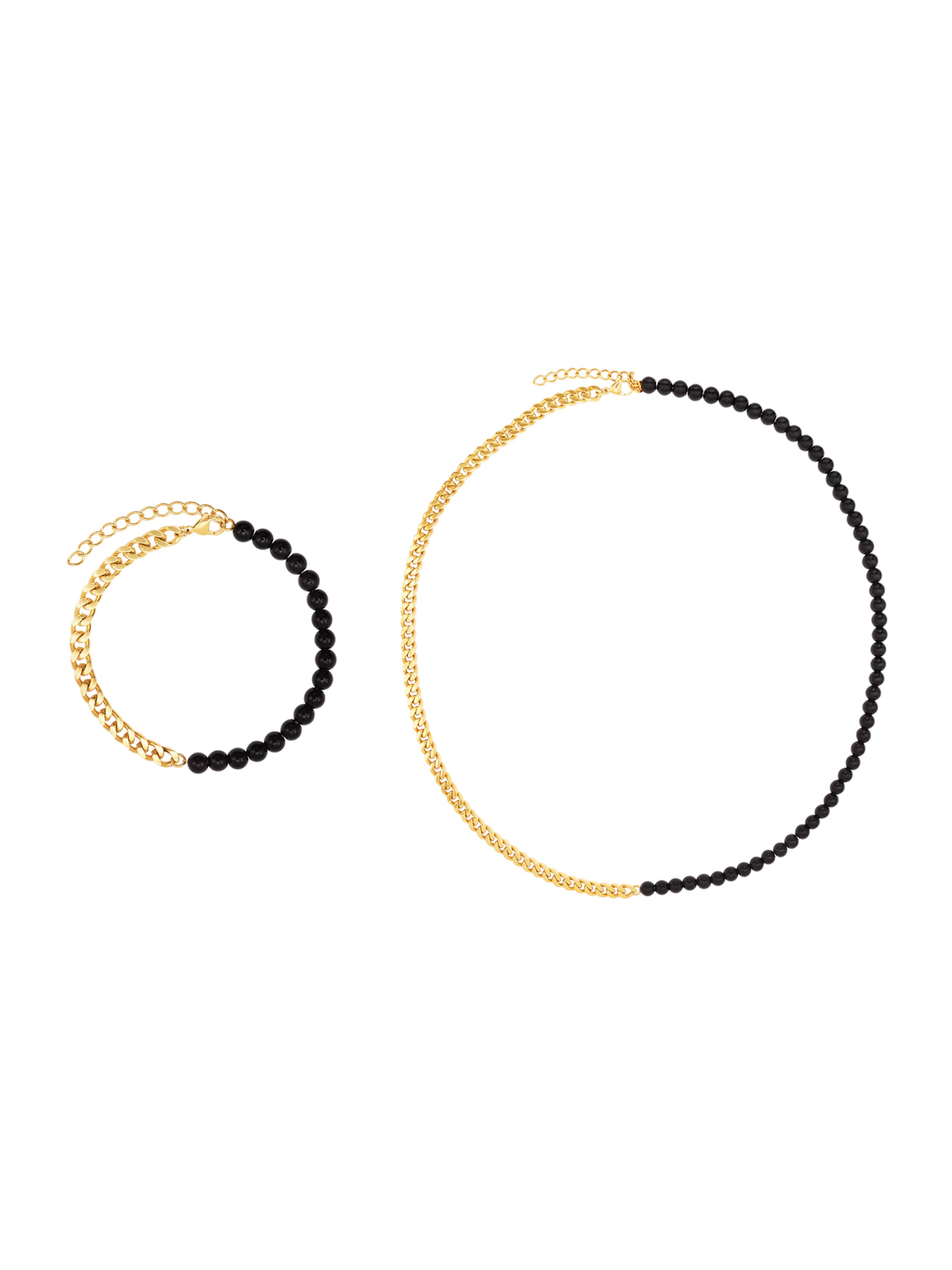 Heideman Sieraden set 'Vanez' in Goud: voorkant