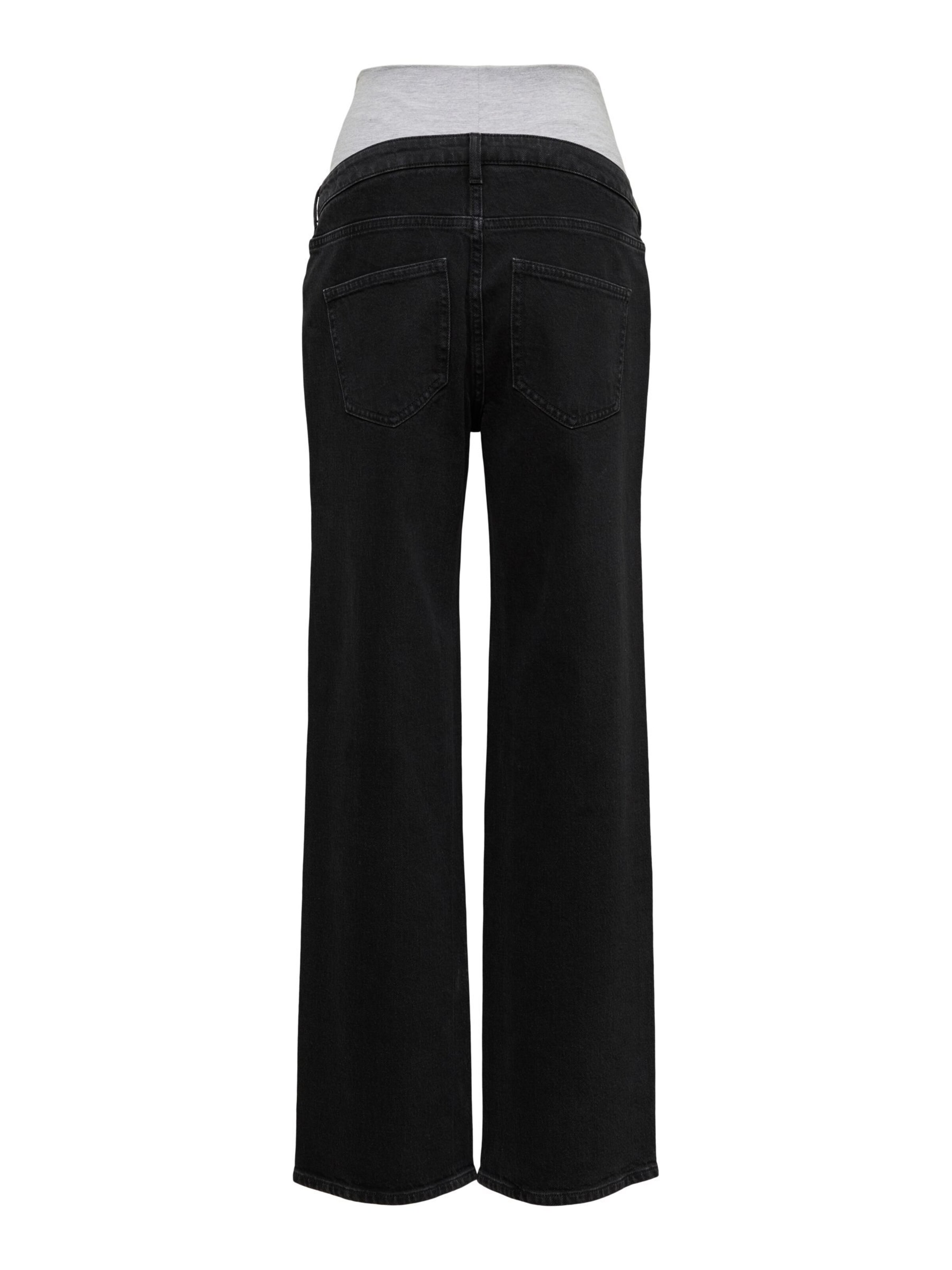 Vero Moda Maternity - Pierna ancha Vaquero en gris