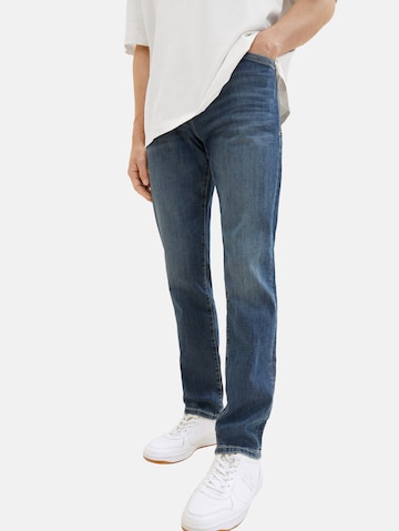 TOM TAILOR Slimfit Jeans 'Josh' in Blauw: voorkant