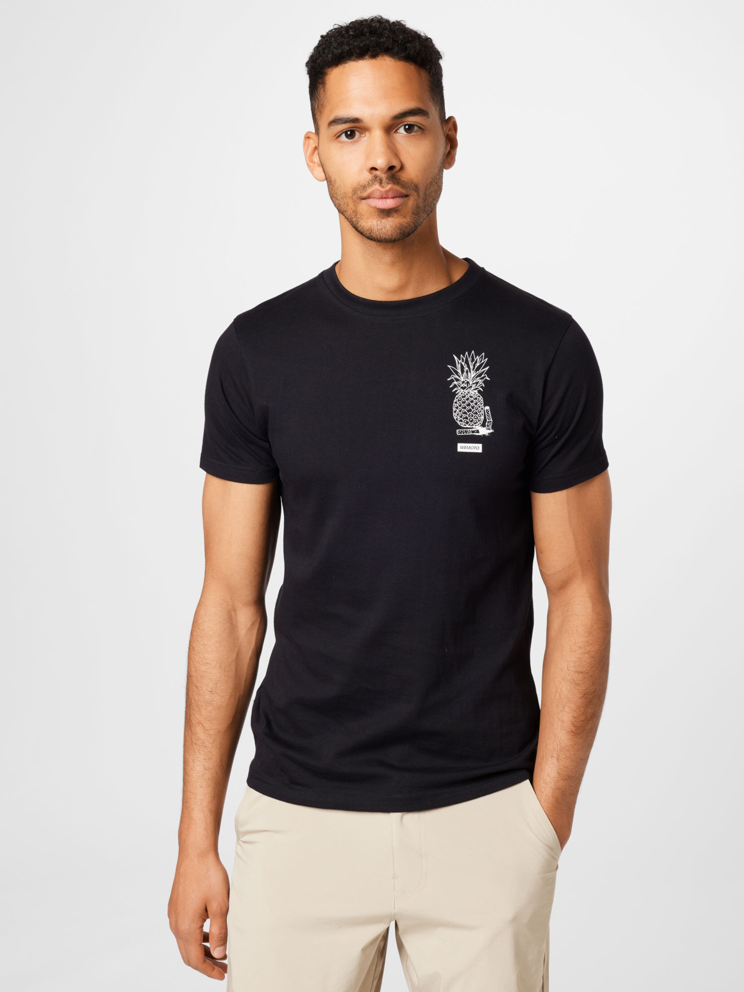 Männer Shirts Wemoto T-Shirt in Schwarz - CS51538