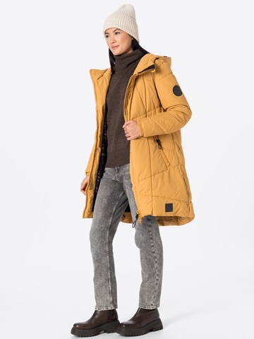 Manteau d’hiver 'KasiaAK' Alife and Kickin en jaune