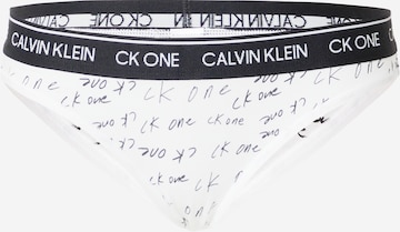Calvin Klein Underwear Regular Panty in White: front