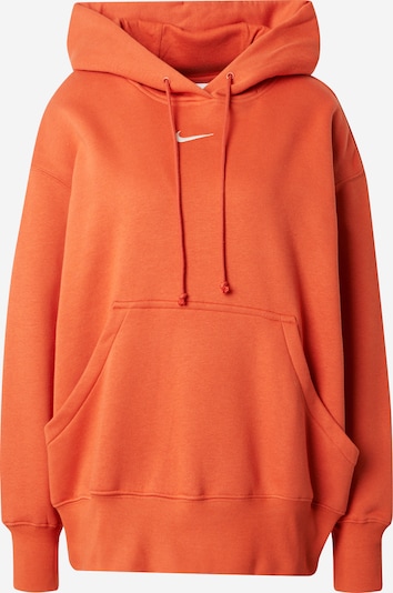 Nike Sportswear Sportisks džemperis 'Phoenix Fleece', krāsa - oranžs / balts, Preces skats