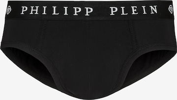 Philipp Plein - Cueca 'Skull' em preto: frente