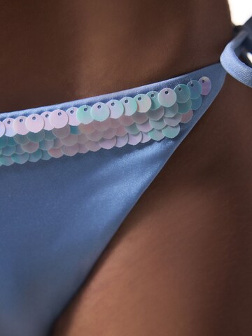 Penti Dół bikini 'Bikinihosen' w kolorze niebieski