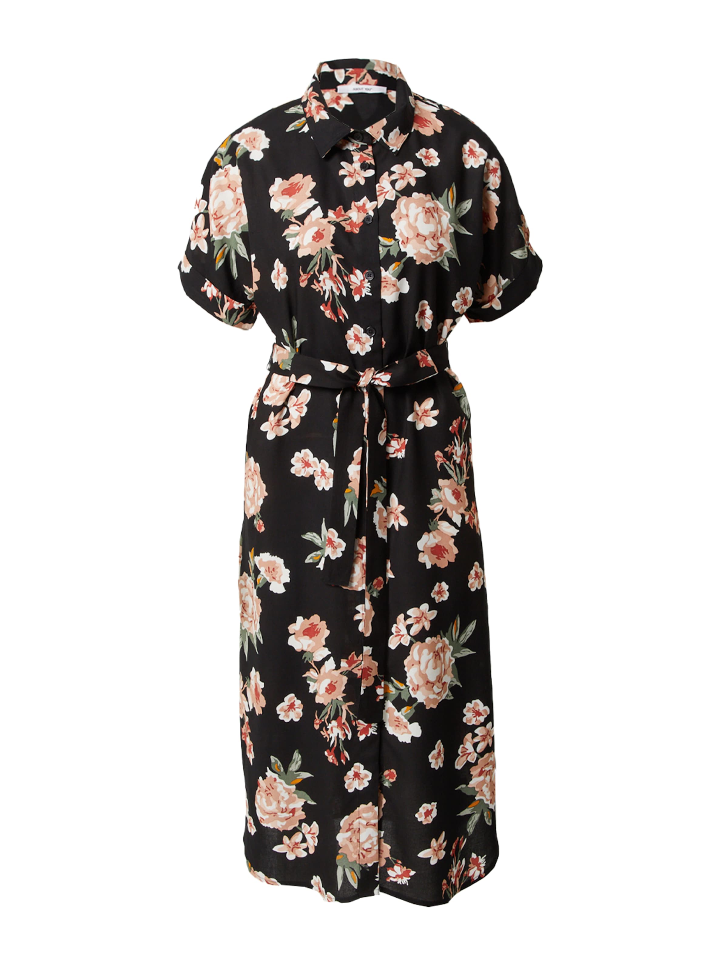 Robe-chemise 'Marianne' ABOUT YOU en noir : devant