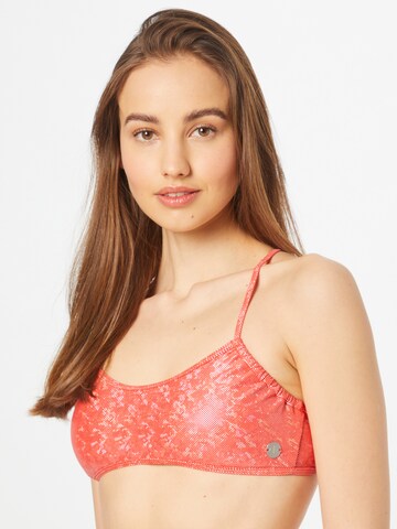 Calvin Klein Swimwear Bustier Bikinitop in Orange: Vorderseite