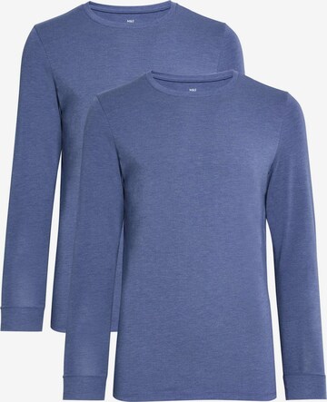 T-Shirt fonctionnel Marks & Spencer en bleu : devant
