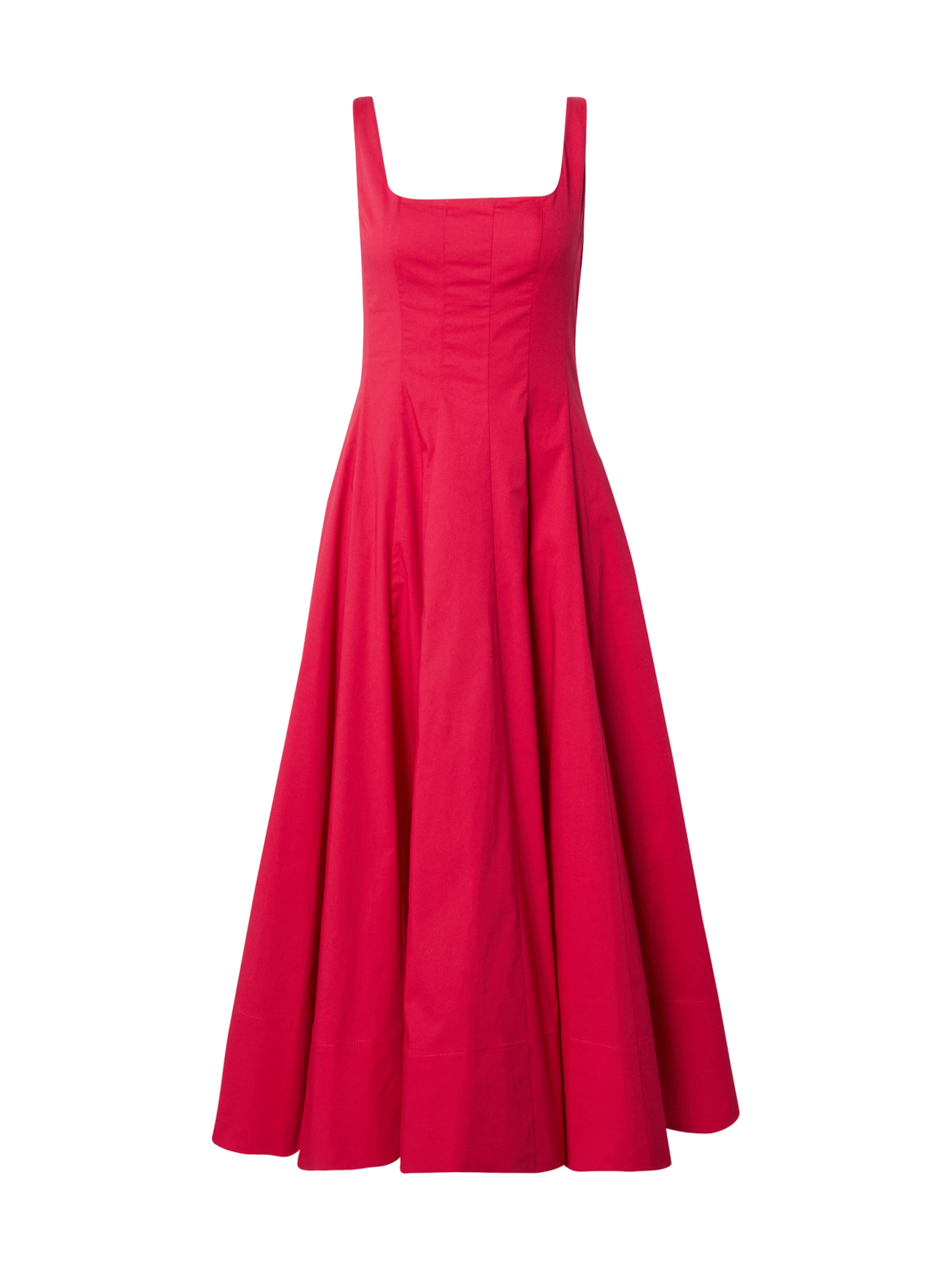 Staud Kleid 'WELLS' in Rot: Vorderseite