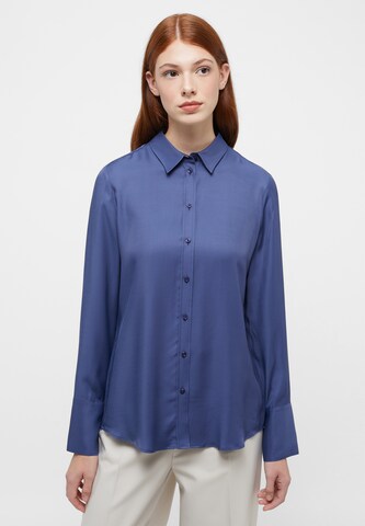 ETERNA Blouse in Blauw: voorkant