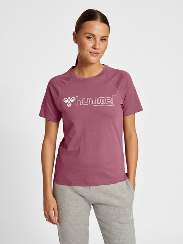 Hummel Performance Shirt 'Noni 2.0' in Pink: front