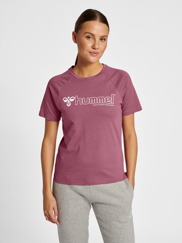 Hummel Performance shirt 'Noni 2.0' in Pink: front