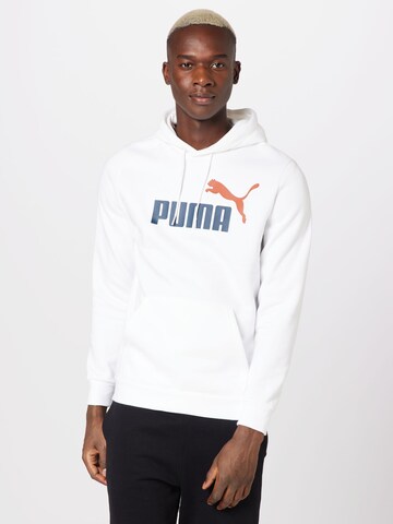 Sweat de sport PUMA en blanc : devant