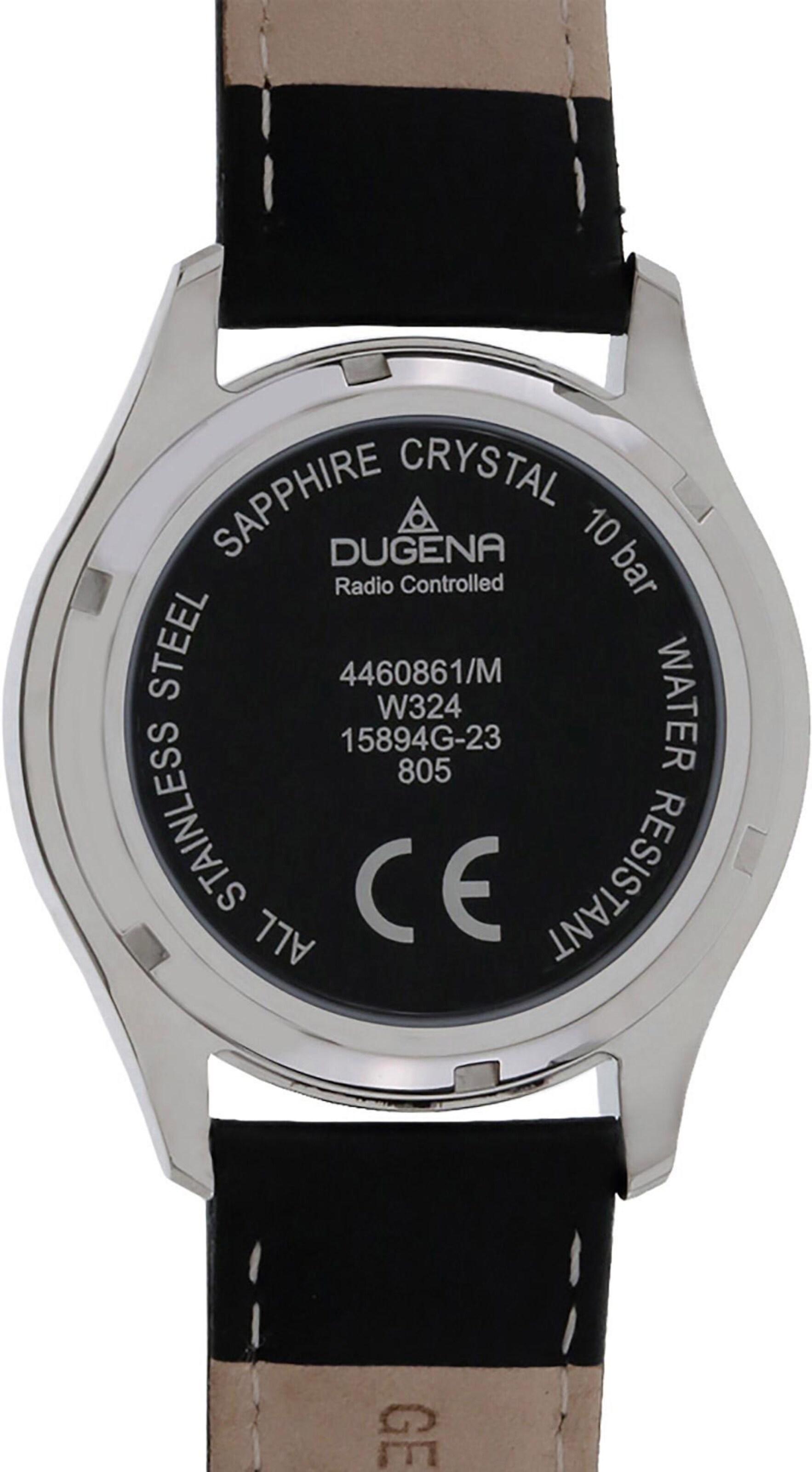 DUGENA Analog Watch in Black