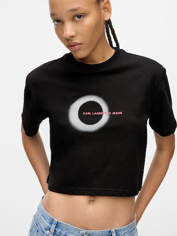 Maglietta di KARL LAGERFELD JEANS in nero