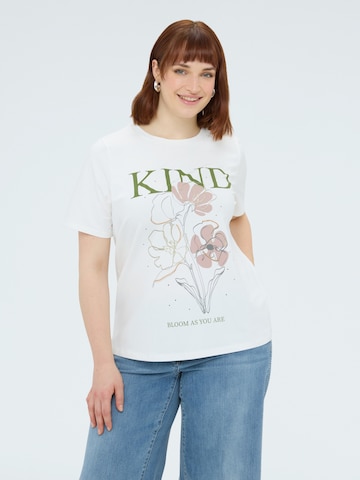 Fiorella Rubino Shirt in White: front