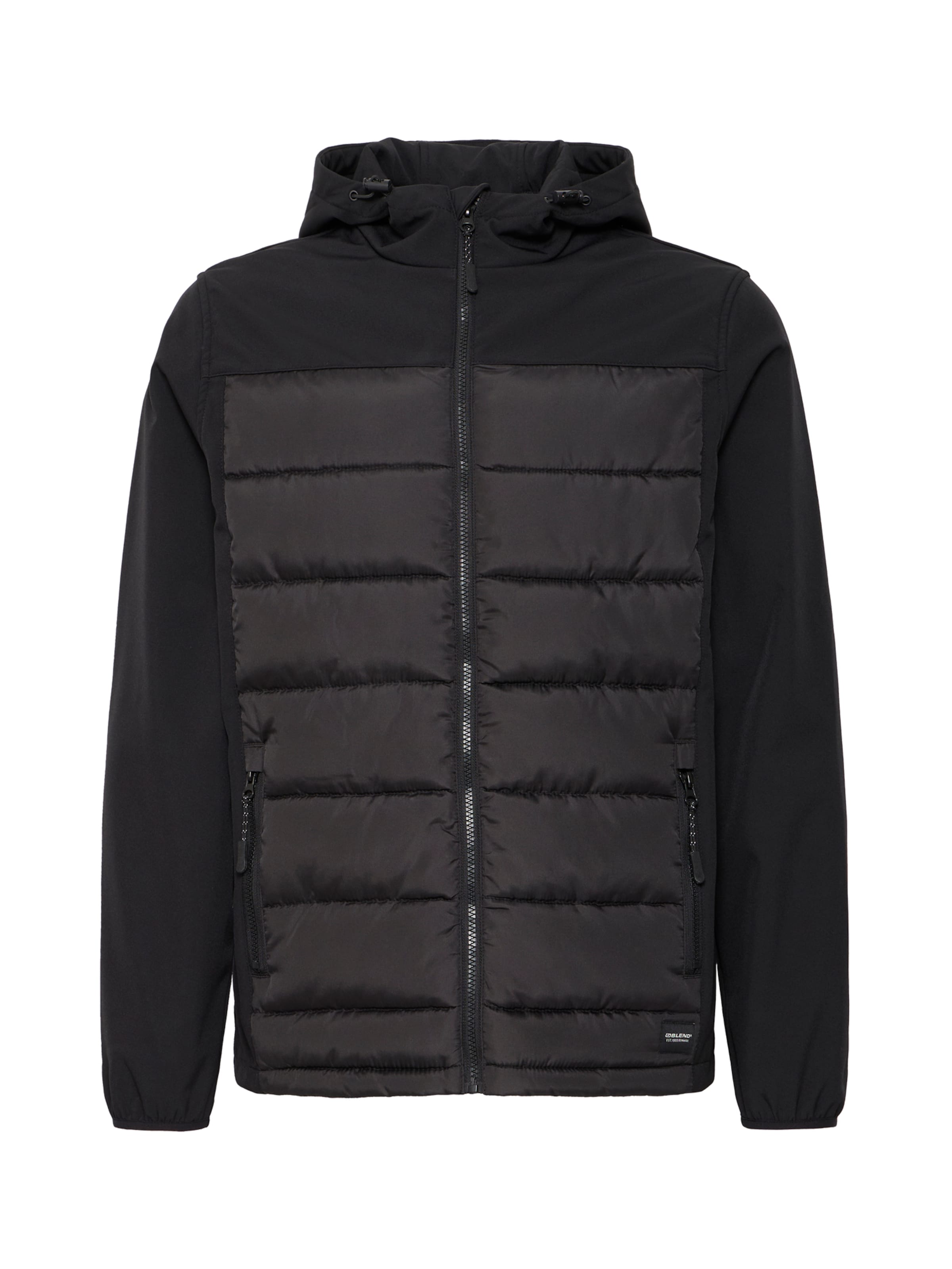 BLEND - Chaqueta de entretiempo 'BHEVIAN' en negro: frente